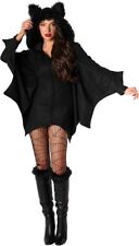 Fledermaus Kostüm Damen Halloween Fledermauskleid Halloween Karneval S - XL