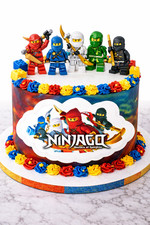 Tortenaufleger Ninjago Figuren
