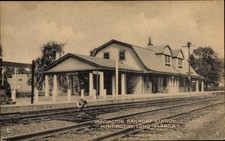 Ak Huntington Long Island New York USA, Railroad Station, Bahnhof,... - 10476013