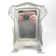 Kayserzinn Bilderrahmen Mod. 611 Jugendstil-Stil Art Nouveau Style Picture Frame