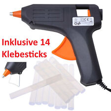 Heißklebepistole Heißkleber Klebesticks 40 Watt Aufstellbügel + 14 Klebesticks