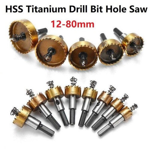 12mm 80mm hss bohrerlochsäge - hss,