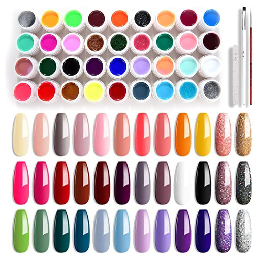 Nagellack set farben gel - 36,