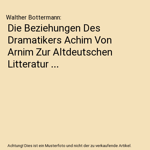 Die beziehungen des - die,