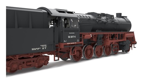 Schlepptenderlok 3017 dr - br,
