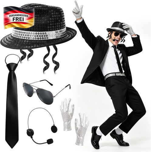 Herren glitzer outfit - herren,