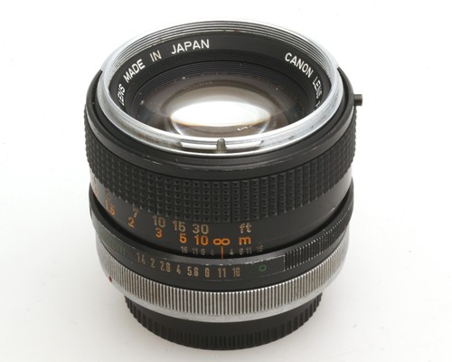 Canon lens 50 mm - fd,