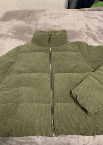 Only steppjacke grün cord - only,