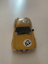 ALFA ROMEO Giulia GTAm 2000 n° 42 1/43 1970 gelb Modellauto Ferodo