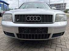 V8 Stoßstange vorne Audi A6 S6 RS6 4B LICHTSILBER LY7W Stoßfänger SRA