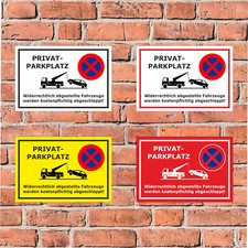 Schild - Parken verboten -
