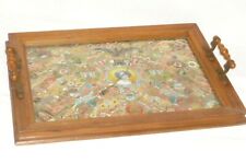 Altes großes Tablett Platte