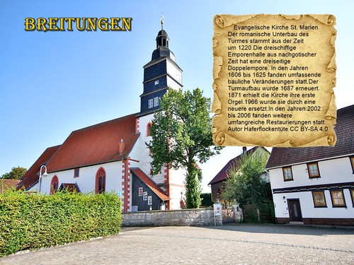 Breitungen evang kirche - breitungen, evang.kirche