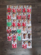 Autogrammkarten satz bayern - autogrammkarten,