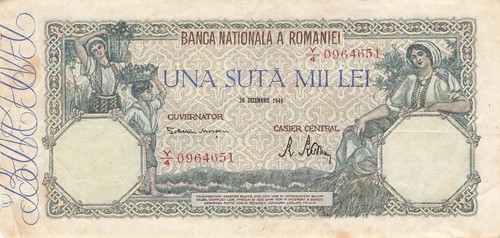 Rumänien romania 1000 lei - romania,