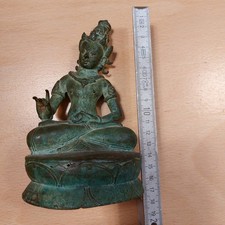 Skulptur asiatisch aus Bronze, Buddah