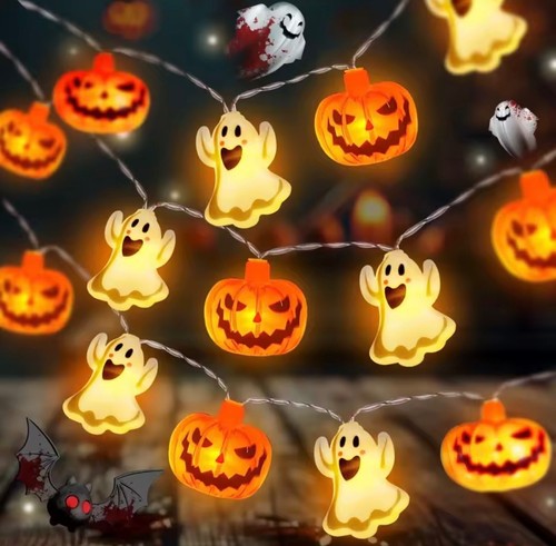 Halloween lichterkette led - lichterkette, 10