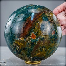 Natürliche Ocean-Jaspis-Achat