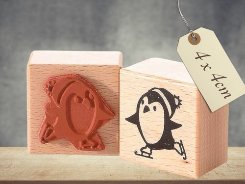 Stempel weihnachten pinguin - stempel,