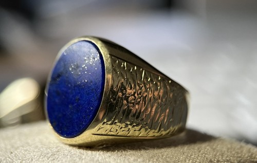 585 gold herrenring siegelring - gold,
