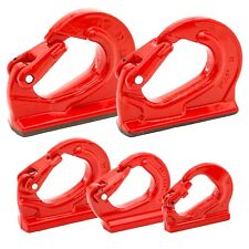 Anschweißhaken GK8 Bagger Baggerhaken Lasthaken Baggerlöffel Haken Löffel Rot