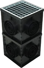 Hofablauf aus Stahl verzinkt