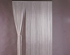 Eleganter Türvorhang Transparent 100 x 200 Balkonvorhang Tür Balkon Vorhang NEU