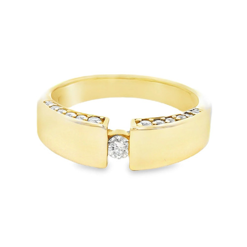 Spannring aus 333 gelbgold - 333,