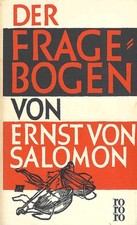 Der Fragebogen - Ernst von Salomon - Rowohlt Verlag