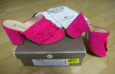 PETER KAISER schicke Slingback-Sandalette Veloursleder pink Blockabsatz Gr.5 1/2