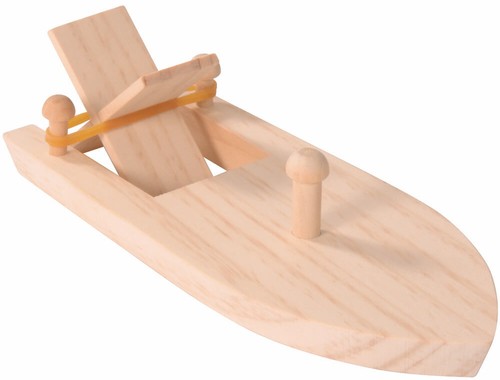 Schiff boot gummiantrieb holz - boot,