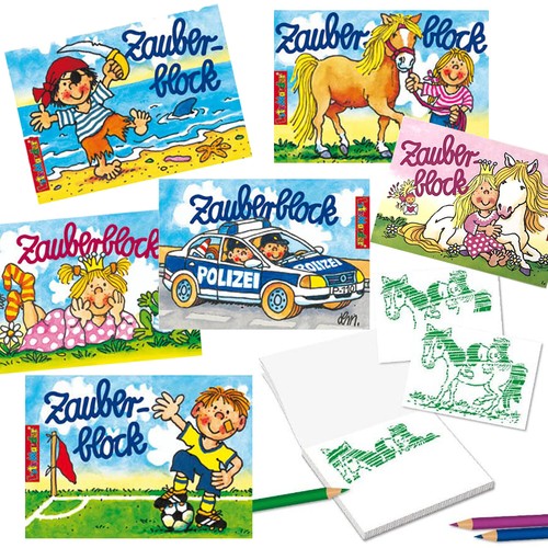 Zauberblöckchen als mitgebsel - als,