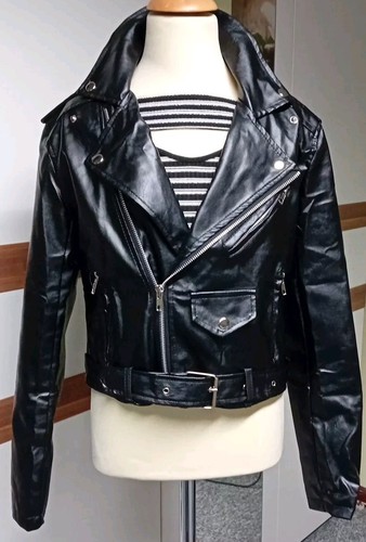 Lederjacke xs schwarz - lederjacke,,