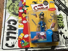Playmates The Simpsons / Figure / Officer Lou / Original Verpackung
