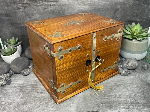 Antik eiche schreibtisch - antik,