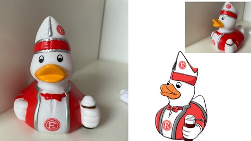 Fortuna düsseldorf badeente - düsseldorf,