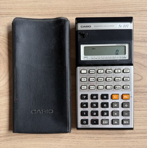 Casio 107 vintage - casio, fx-107