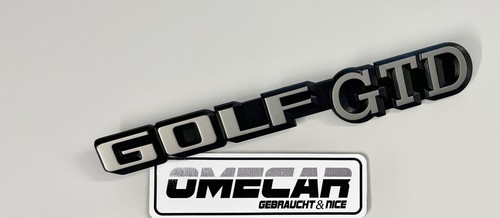 Golf gtd schriftzug - gtd,