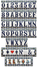 Keramik Hausnummer Zahlen