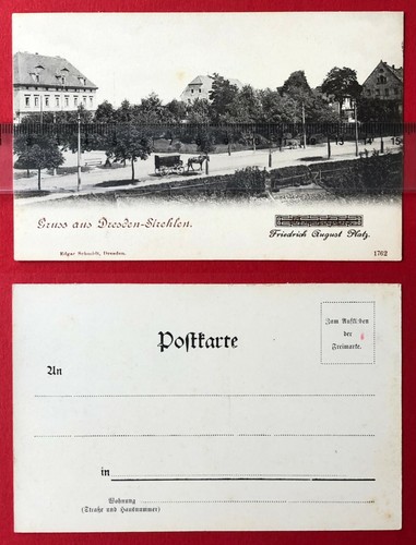 Dresden strehlen 1900 - ak,