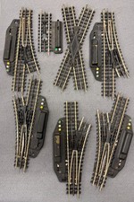 Trix Express H0 3-Leiter Konvolut Weichen und Gleise gebraucht (7)