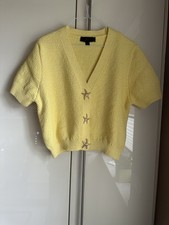 Zara kurzarm strickjacke m - gr.,