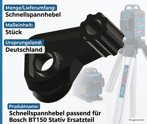 Schnellspannhebel passend für