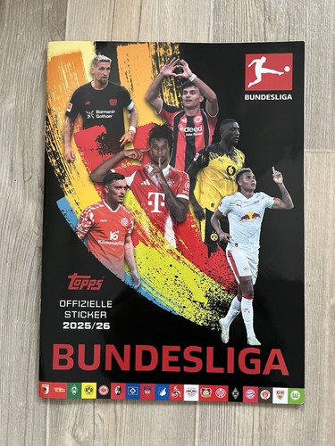 Topps bundesliga stickeralbum - bundesliga,