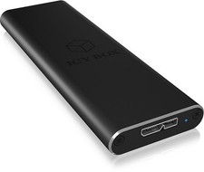 RAIDSONIC ICY BOX Externes USB 3.0 Gehäuse M.2 SATA SSD Windows Mac 10.7.4
