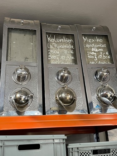 Kaffeeschütte otto kind - kaffeeschütte,