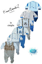 Schlafanzug Neu Geboren Frottee Ab 0 A 9 Mesi für Layette Tag Und Nacht