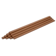 10er set holzleiste mahagoni - holzleiste,