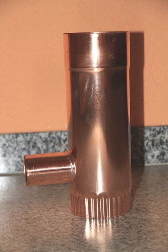 Regenwassersammler kupfer mit - regenwassersammler,