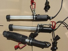 3xBundeswehr Rheintechnik  Fluorex Stablampe Handlampe 2x8 W aus Behördenbestand